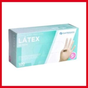 tipos de guantes examen latex sin polvo